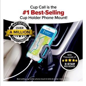 Cupholder phone mount